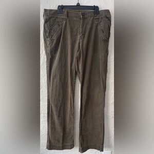 Vintage Philly The Brown Label classic low rise, straight leg, brown chino;36x32